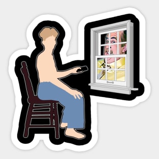 Rush - Power Windows - Slobovich Peeping Tom (Sawyer) Sticker